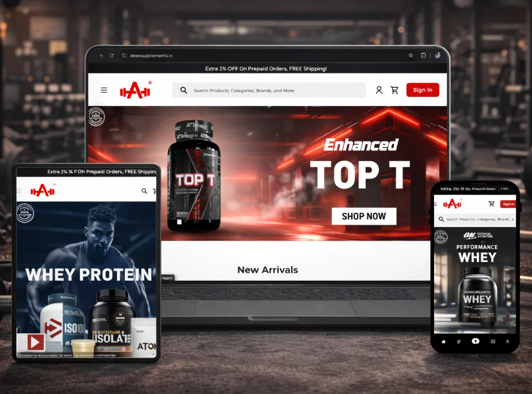 Apex Supplements Website