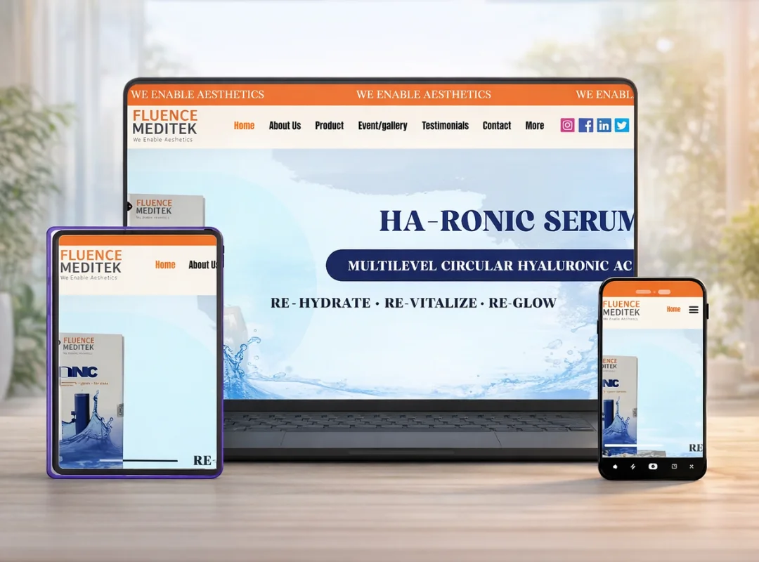 Fluence Meditek Website