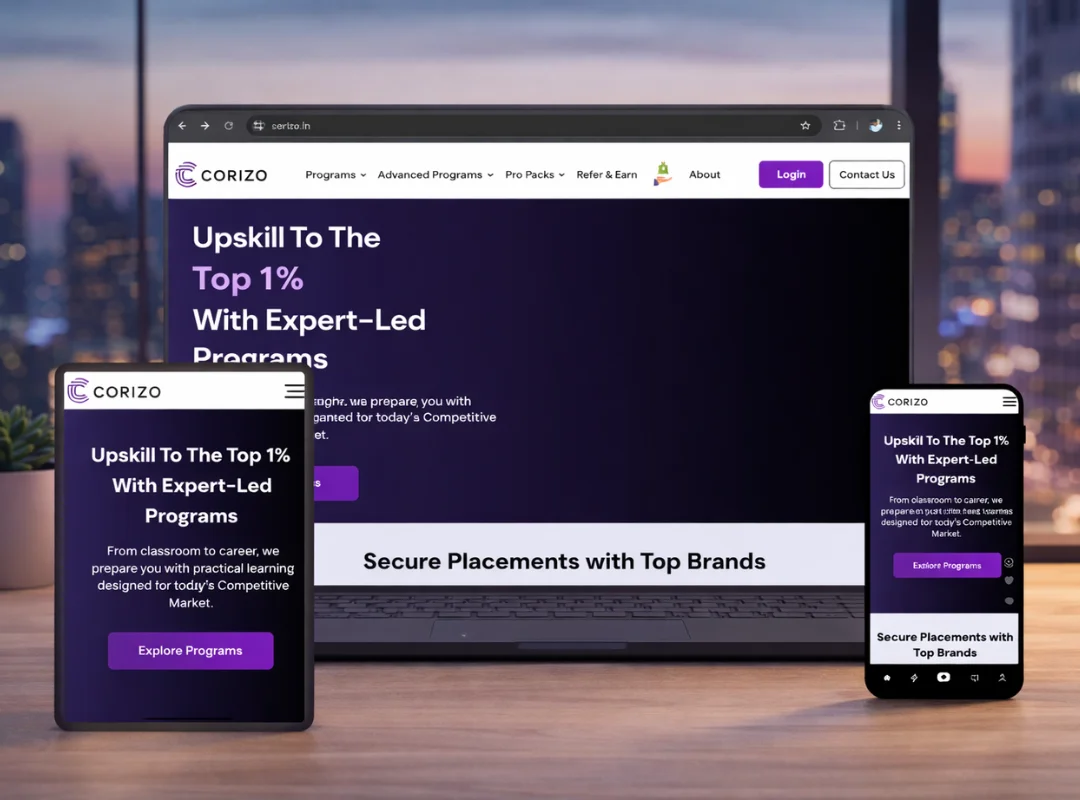 Corizo Website