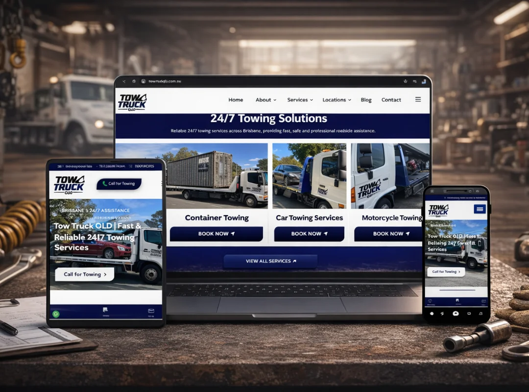 Tow Truck QLD Website
