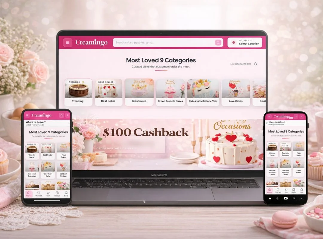 Creamingo Website
